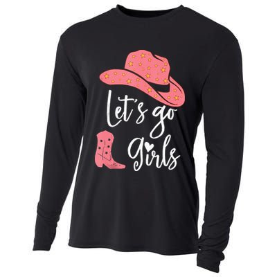 Lets Go Funny Lets Go Lets Go Cooling Performance Long Sleeve Crew