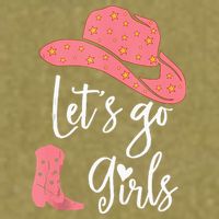 Lets Go Funny Lets Go Lets Go Garment-Dyed Women's Muscle Tee