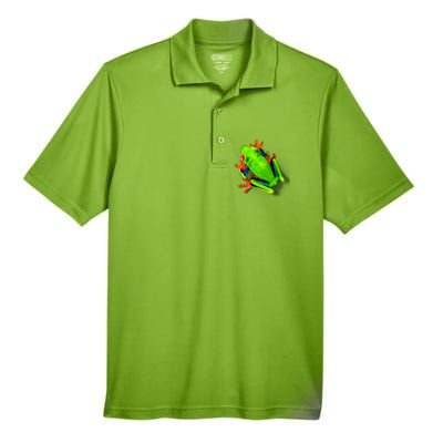 Little Green Frog Men's Origin Performance Piqué Polo