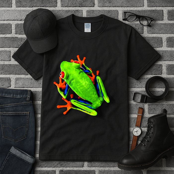 Little Green Frog Tall T-Shirt