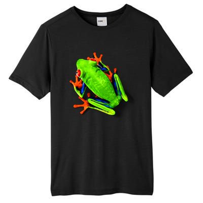 Little Green Frog Tall Fusion ChromaSoft Performance T-Shirt