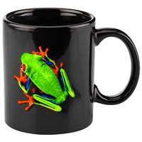 Little Green Frog 11oz C Handle Ceramic Mug
