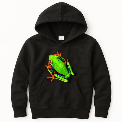 Little Green Frog Kids Hoodie