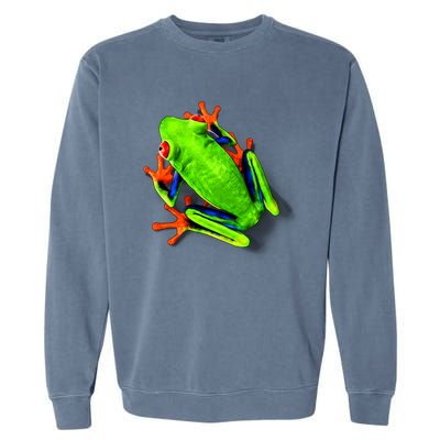 Little Green Frog Garment-Dyed Sweatshirt