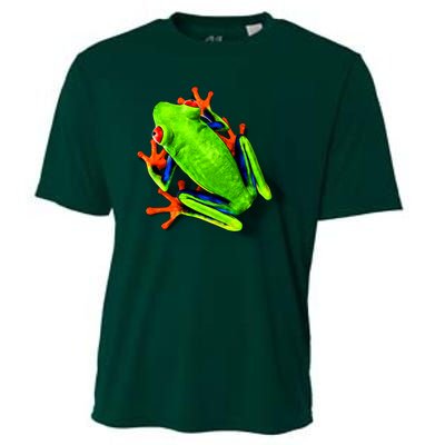 Little Green Frog Cooling Performance Crew T-Shirt