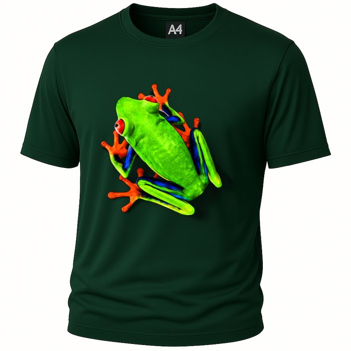 Little Green Frog Cooling Performance Crew T-Shirt