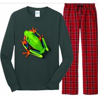 Little Green Frog Long Sleeve Pajama Set