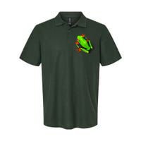 Little Green Frog Softstyle Adult Sport Polo