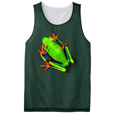 Little Green Frog Mesh Reversible Basketball Jersey Tank