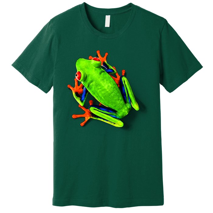 Little Green Frog Premium T-Shirt