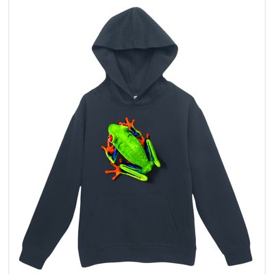 Little Green Frog Urban Pullover Hoodie