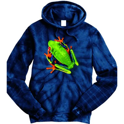 Little Green Frog Tie Dye Hoodie