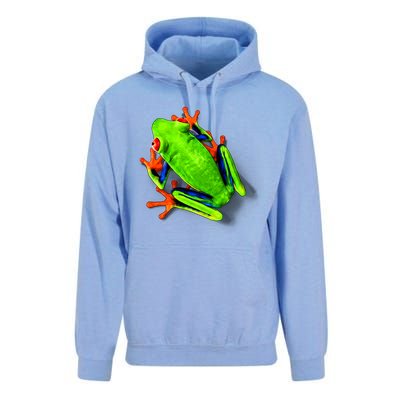 Little Green Frog Unisex Surf Hoodie