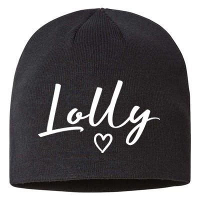 Lolly Gifts For Women Grandma Heart MotherS Day Lolly Sustainable Beanie