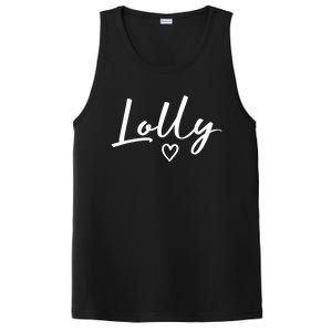 Lolly Gifts For Women Grandma Heart MotherS Day Lolly PosiCharge Competitor Tank