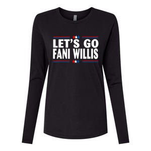 Lets Go Fani WIllis Womens Cotton Relaxed Long Sleeve T-Shirt