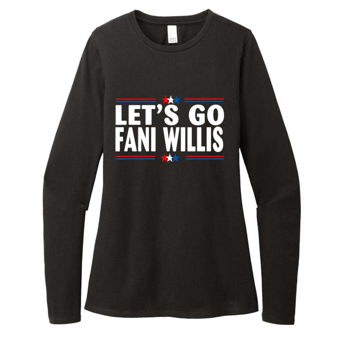 Lets Go Fani WIllis Womens CVC Long Sleeve Shirt