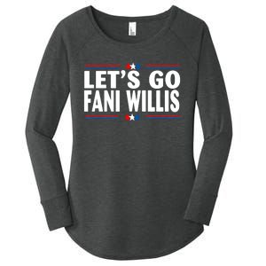 Lets Go Fani WIllis Women's Perfect Tri Tunic Long Sleeve Shirt