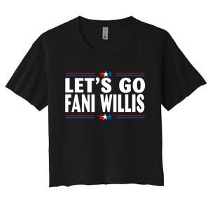 Lets Go Fani WIllis Women's Crop Top Tee