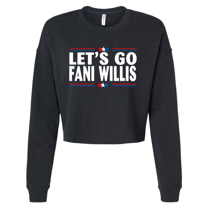 Lets Go Fani WIllis Cropped Pullover Crew