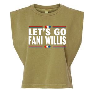 Lets Go Fani WIllis Garment-Dyed Women's Muscle Tee