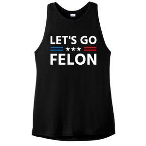 LetS Go Felon Voting For The Convicted Felon Funny 2024 Ladies PosiCharge Tri-Blend Wicking Tank