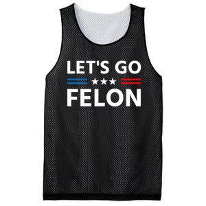 LetS Go Felon Voting For The Convicted Felon Funny 2024 Mesh Reversible Basketball Jersey Tank