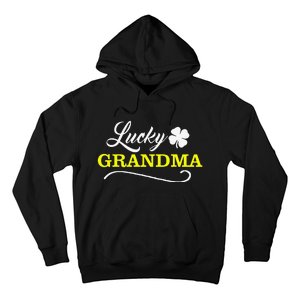 LUCKY GRANDMA Fun Family Saint Patrick's Day Holiday Hoodie