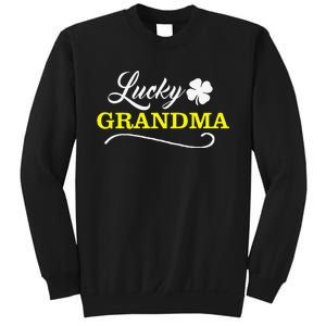 LUCKY GRANDMA Fun Family Saint Patrick's Day Holiday Sweatshirt