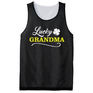 LUCKY GRANDMA Fun Family Saint Patrick's Day Holiday Mesh Reversible Basketball Jersey Tank