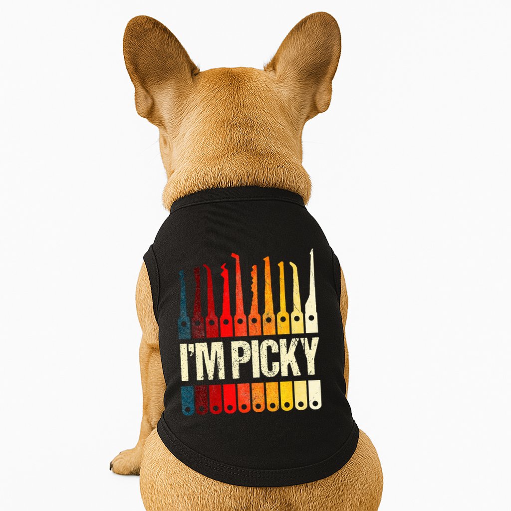 Locksmith Gifts Funny IM Picky Lock Picking Tools Doggie Tank