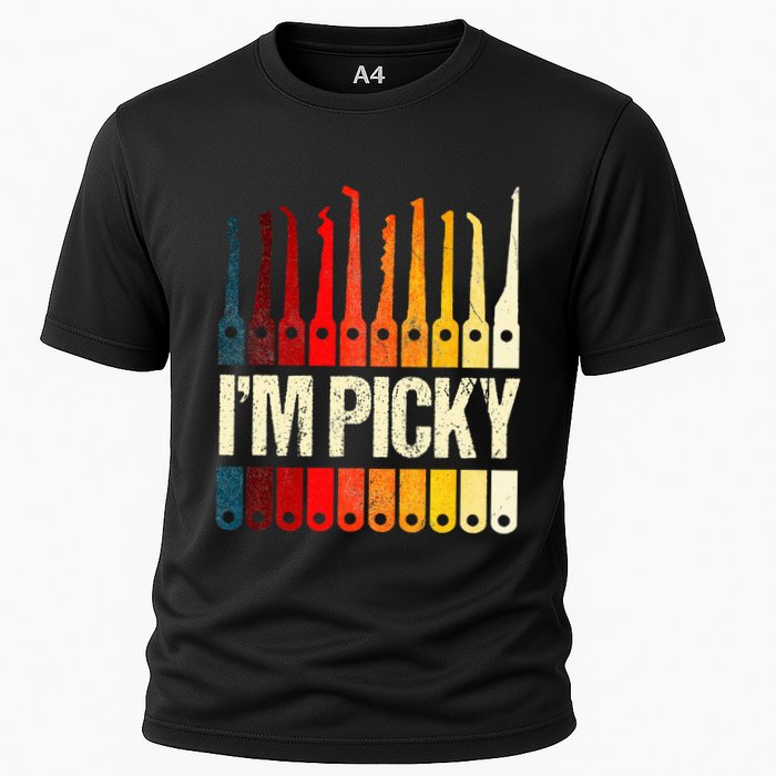 Locksmith Gifts Funny IM Picky Lock Picking Tools Cooling Performance Crew T-Shirt