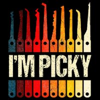 Locksmith Gifts Funny IM Picky Lock Picking Tools Cooling Performance Crew T-Shirt