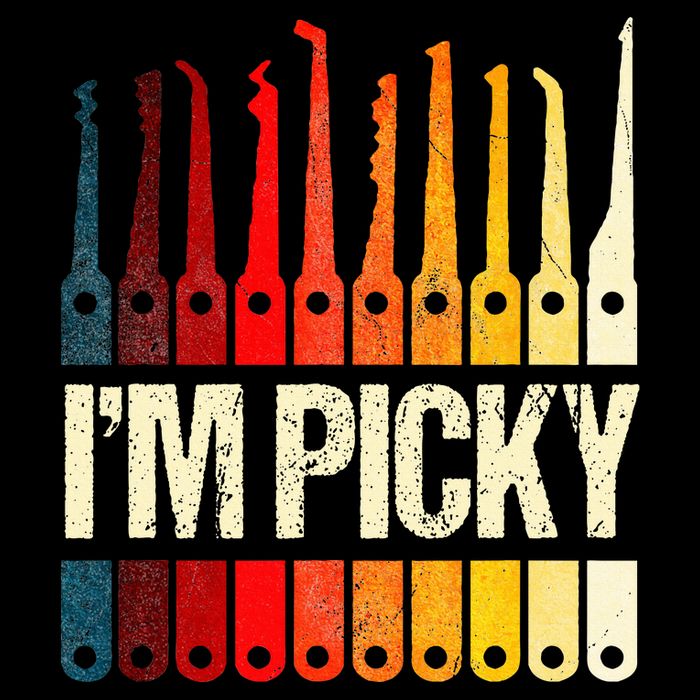 Locksmith Gifts Funny IM Picky Lock Picking Tools Cooling Performance Crew T-Shirt
