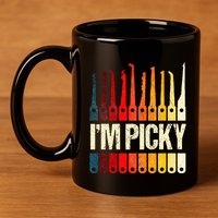Locksmith Gifts Funny IM Picky Lock Picking Tools 11oz C Handle Ceramic Mug