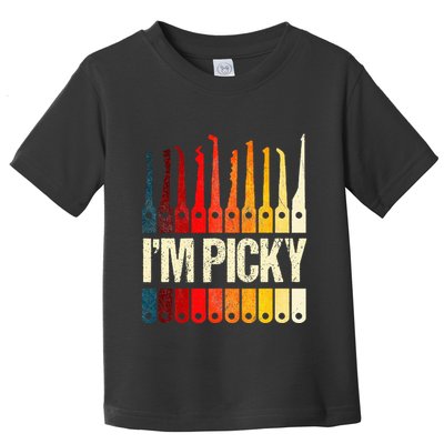 Locksmith Gifts Funny IM Picky Lock Picking Tools Toddler T-Shirt