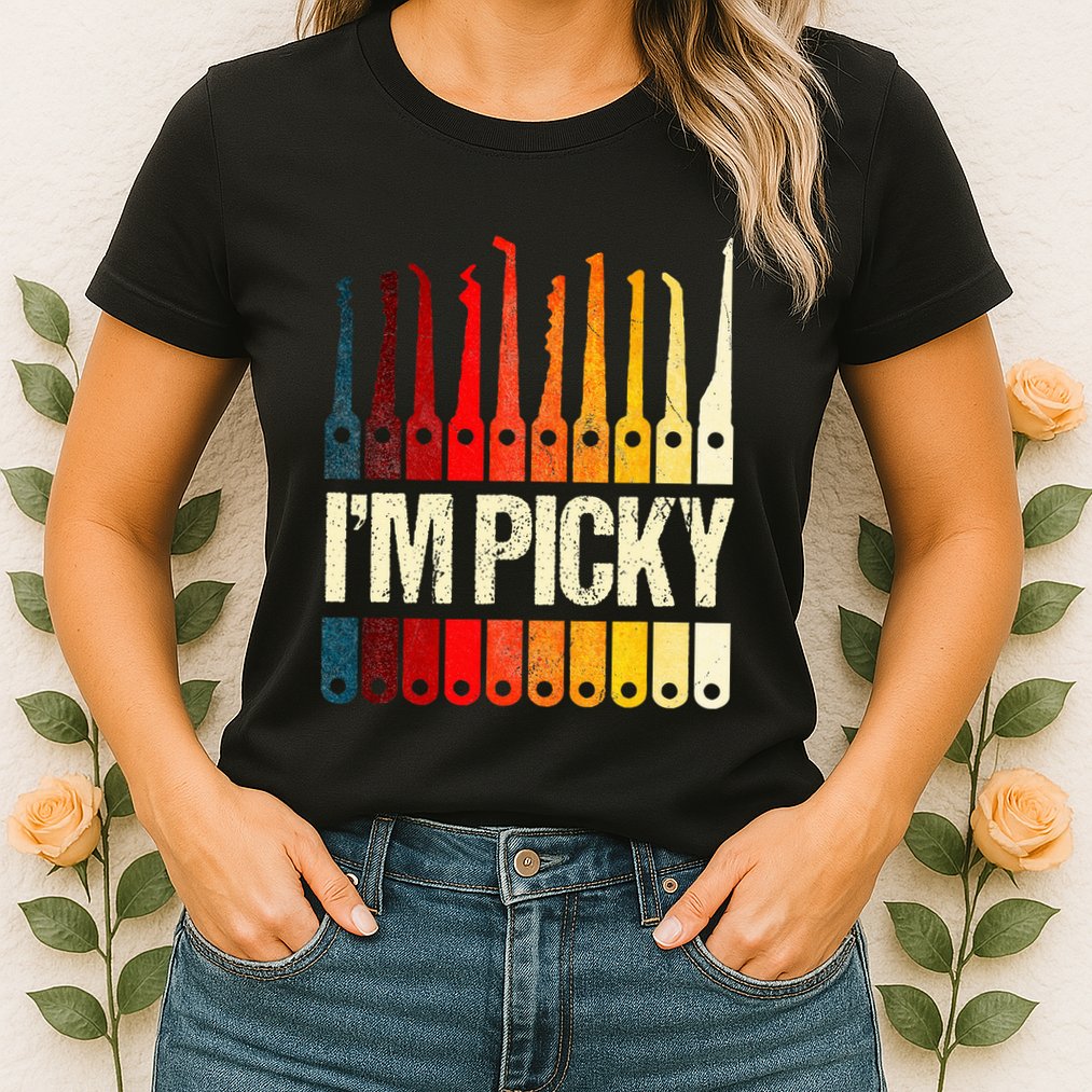 Locksmith Gifts Funny IM Picky Lock Picking Tools Womens T-Shirt