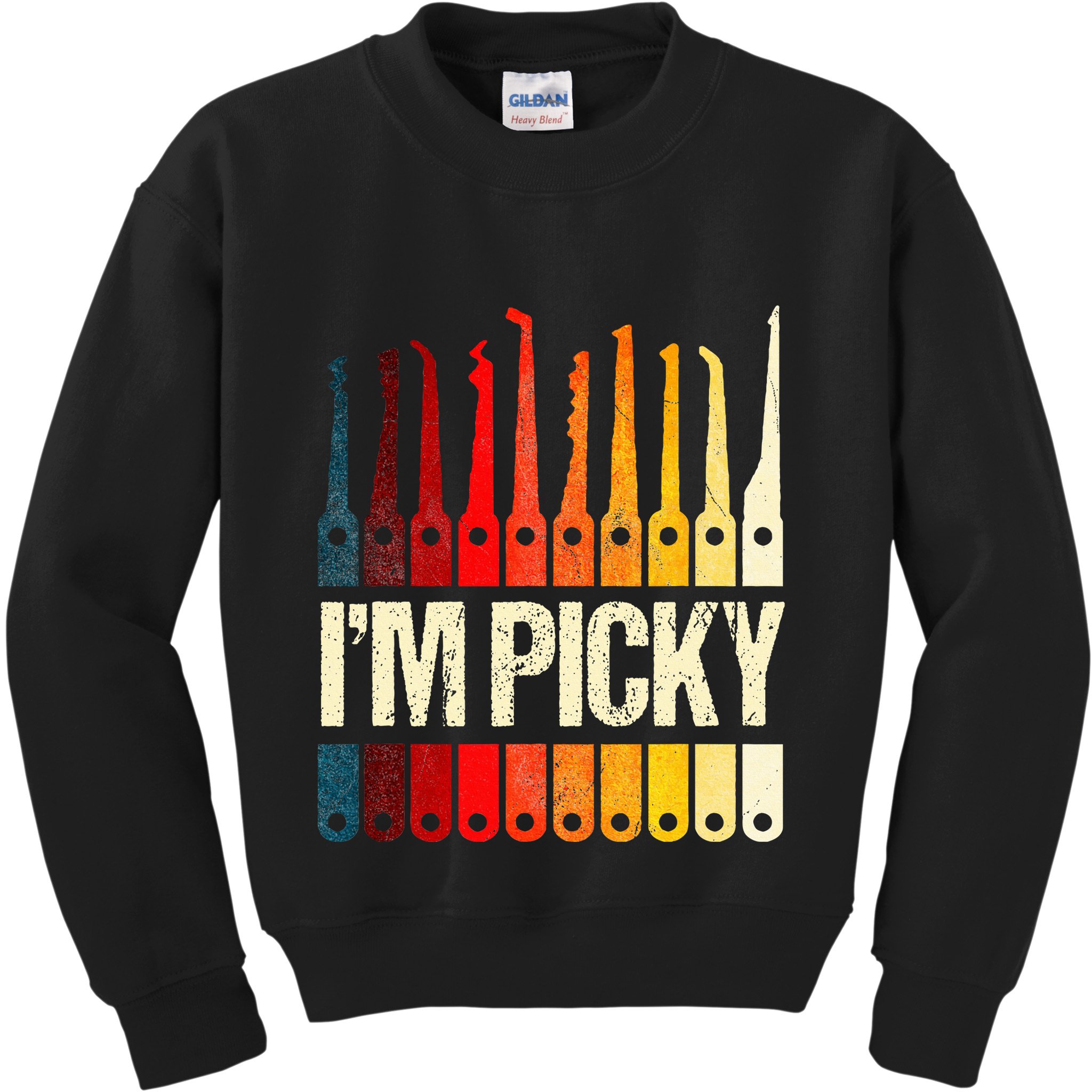 Locksmith Gifts Funny IM Picky Lock Picking Tools Kids Sweatshirt