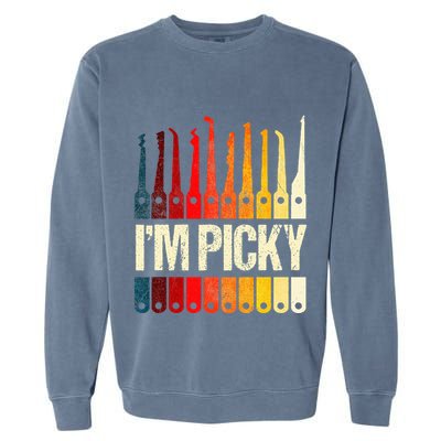 Locksmith Gifts Funny IM Picky Lock Picking Tools Garment-Dyed Sweatshirt