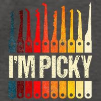 Locksmith Gifts Funny IM Picky Lock Picking Tools Vector Backpack