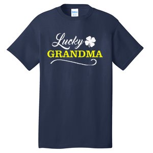 LUCKY GRANDMA Fun Family Saint Patrick's Day Holiday Tall T-Shirt