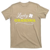 LUCKY GRANDMA Fun Family Saint Patrick's Day Holiday T-Shirt