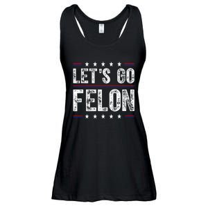 LetS Go Felon Voting For The Convicted Felon Funny 2024 Ladies Essential Flowy Tank