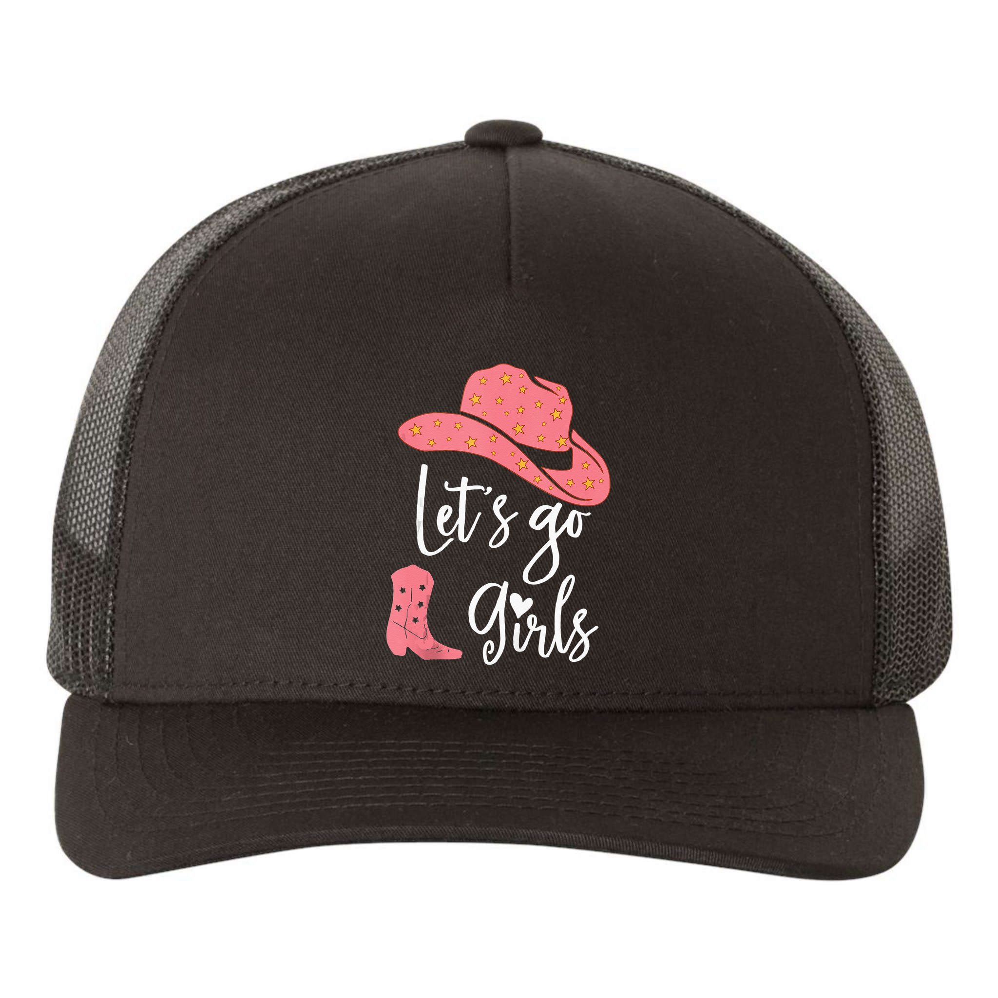 Lets Go Funny Lets Go Lets Go Yupoong Adult 5-Panel Trucker Hat
