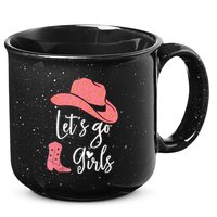 Lets Go Funny Lets Go Lets Go 15oz Campfire Ceramic Mug