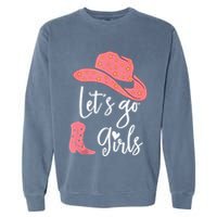 Lets Go Funny Lets Go Lets Go Garment-Dyed Sweatshirt