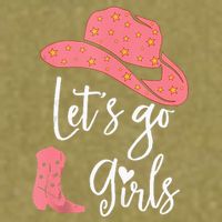 Lets Go Funny Lets Go Lets Go Garment-Dyed Women's Muscle Tee