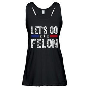 LetS Go Felon Voting For The Convicted Felon Funny 2024 Ladies Essential Flowy Tank