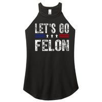 LetS Go Felon Voting For The Convicted Felon Funny 2024 Women's Perfect Tri Rocker Tank