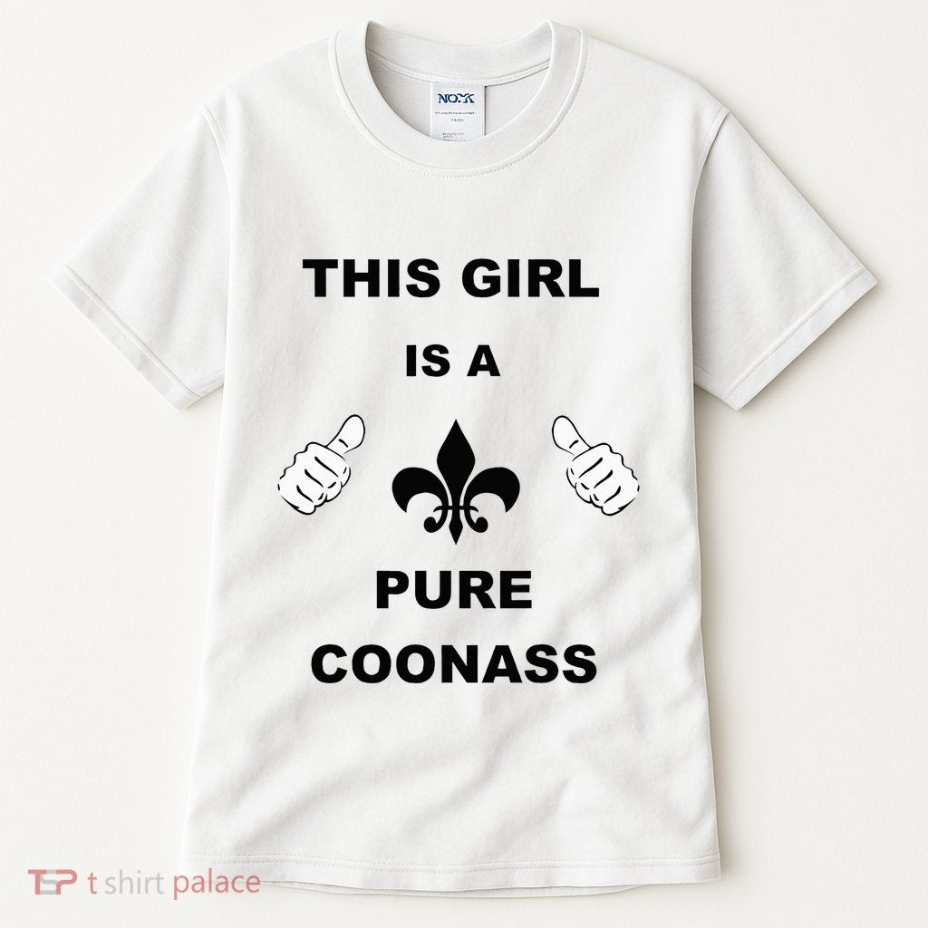 Louisiana Girl Funny Coonass Cajun Pride Tall T-Shirt